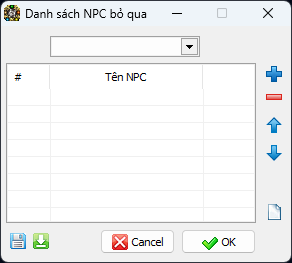 Ví dụ cấu hình danh sách đen